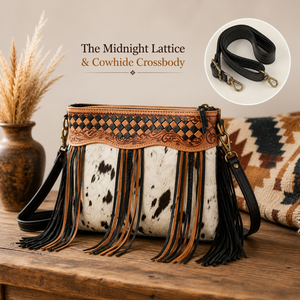 Bolso de Hombro de Cuero Vacuno Vintage con Flecos para Mujer |   Bolso de Mujer Estilo Occidental |   India 2026 Calidad de Exportación Deluxe - Product Image 3