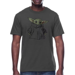 T-shirt décontracté pour homme en coton 100% à col rond et manches courtes, coupe classique, imprimé numérique sur le devant avec logo personnalisé, tissu lourd anti-plis - Product Image 6