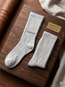 Chaussettes en aramide résistantes aux flammes, personnalisées, protection thermique, chaussettes de course - Product Image 5