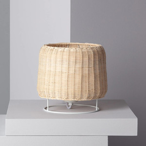 Lampe de chevet en rotin naturel pour chambre à coucher, prix de gros, lampes de table élégantes pour bureau - Product Image 5