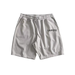 Shorts de course en coton pour hommes avec logo personnalisé, prix de gros - Product Image 1