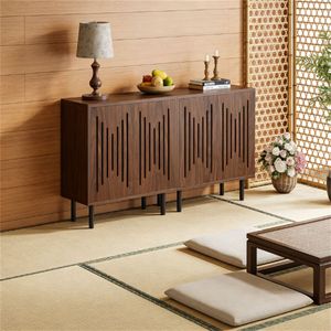 Mueble para Cubiertos de Gran Capacidad, Almacenamiento de Vajilla para Sala de Estar, Aparador con Organizador de Cubiertos - Product Image 4