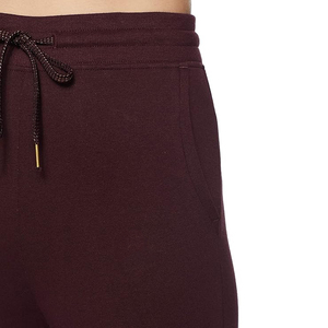Waffle <b>Knit</b> <b>Jogger</b> Pants <b>Women</b> High Waist Drawstring Elastic Cuff Tapered Fit Breathable Cotton Blend Lounge - Product Image 3