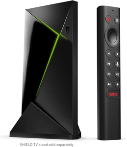 NVIDIA - SHIELD Android TV Pro - 16 GB - Reproductor Multimedia de Transmisión 4K HDR con Asistente de Google y GeForce NOW - Negro - Product Image 1