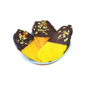Mango deshidratado cubierto de chocolate negro a buen precio al por mayor, gran oferta, novedad 2026, mango bañado en chocolate y matcha, soporte OEM - Product Image 4