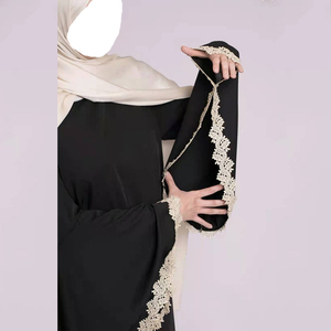 Robes Abayas de qualité supérieure pour femmes musulmanes, vêtements islamiques pour le Ramadan, Abaya Dubaï Turquie, Kaftan, Robe musulmane, Abaya - Product Image 5