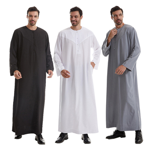 Luxury <b>Men's</b> <b>Thobe</b> Wholesale Muslim Jubba Custom Design Private Label Factory Custom Design <b>Men's</b> <b>Thobe</b> - Product Image 3