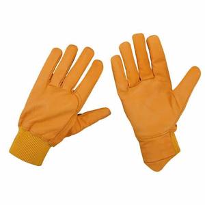 Wholesale High Quality Goatskin Leather <b>Driver</b> <b>Gloves</b> Personal Protective Abrasion Resistant Durable Custom Logo <b>Gloves</b> - Product Image 4