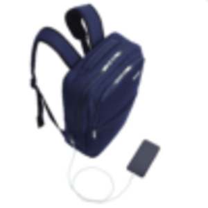 Mochila para Portátil de PU Estilo Ejecutivo Personalizada, Cierre de Cremallera Impermeable EVA con USB, 24L, para Viajes, Escuela y Uso al Aire Libre - Product Image 6