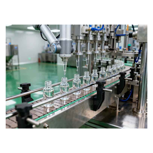 Machine de remplissage automatique de savon liquide commerciale, remplisseuse de bouteilles de 500 ml, contrôlée par PLC, électrique, 10 buses, haute précision, cosmétique - Product Image 1