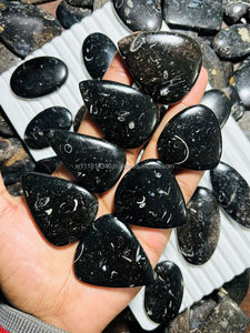 High Quality Turritella Jasper Mixed Shape Cabochons Natural Stone Gemstone Mahnaj Gems Brand Rajasthan Origin for Jewelry - Product Image 3