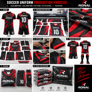 Meilleurs uniformes de football au design tendance et à la mode, disponibles en différentes couleurs, personnalisez votre propre logo, coupe athlétique, adaptés à toutes les saisons - Product Image 5