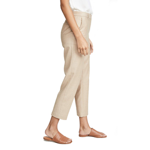 Pantalon de sport pour femme, coupe droite ample, taille haute, été, 100% coton, séchage rapide, coupe-vent, respirant, écologique - Product Image 4