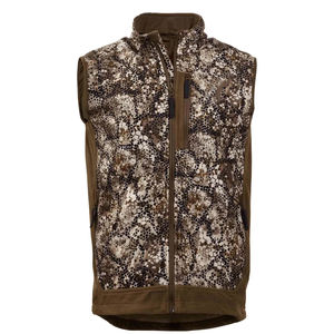 Gilet de chasse et de tir d'hiver professionnel OEM, respirant, imperméable, coupe-vent, antibactérien, en softshell, avec impression personnalisée sur le devant - Product Image 1