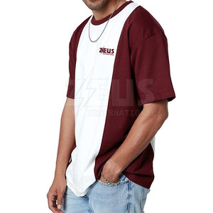 T-shirt surdimensionné pour hommes modernes, conçu pour les tenues décontractées, avec une coupe confortable et un style tendance. - Product Image 2