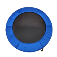 Trampoline rond pour fitness intérieur extérieur personnalisation 50 "Trampoline de fitness pliable rond pour adulte