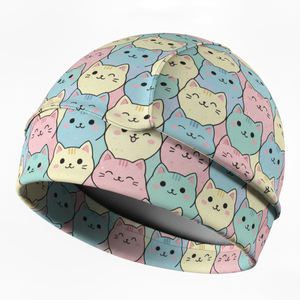 Custom Spandex Skull <b>Cap</b> for Running Cycling Mountaineering Breathable Sports <b>Caps</b> with Printed Logo Custom Cycling <b>Cap</b> Headwear - Product Image 6