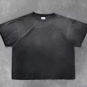 T-shirt Realtree Camo à imprimé numérique, personnalisé, effet délavé, en coton peigné doux de haute qualité, coupe oversize à épaules tombantes - Product Image 3