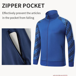 Survêtement d'hiver personnalisé haut de gamme pour hommes et femmes, en polyester léger et respirant, coupe classique, design personnalisé, sport - Product Image 6