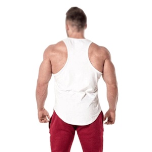 Nuevas camisetas sin mangas de algodón para hombres para verano, camisetas informales de entrenamiento de culturismo con decoración de agujeros transpirables - Product Image 4