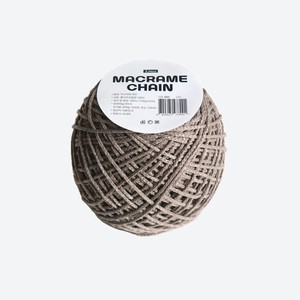 ไหมพรมโครเชต์ MACRAME CHAIN ไหมพรมโพลีโพรพิลีนสำหรับถักมือ น้ำหนัก 250 กรัม ไหมถักโครเชต์ - Product Image 1