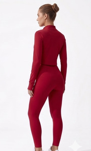 V Neck Sportswear <b>Bra</b> & Leggings Hoodie 3 Piece Set Women's Workout Wear 3 Piece Set Activewear Women's Yoga Compression 3 Piece - Product Image 6