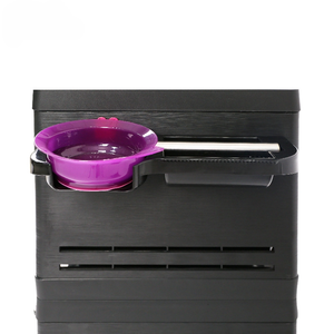 Carrito de Peluquería Moderno de Acero Inoxidable de Varias Capas y Alta Resistencia para Almacenamiento en Salones de Belleza - Product Image 3