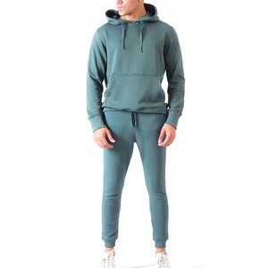 Conjuntos Deportivos Personalizados de Dos Piezas para Hombre, Sudaderas con Capucha Cómodas para Entrenamiento y Jogging, Modelo 2025 - Product Image 1