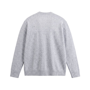 Pull en tricot Henley classique pour homme, col boutonné, manches longues, doux, chaud, décontracté, vêtements en tricot OEM ODM personnalisés - Product Image 3
