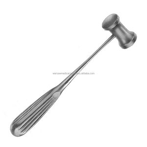 Best Quality WARSAW MEDICAL Hajek Bone Surgery Mallet Hammer Stainless Steel Orthopedic Instruments | sutur kitmedic instrument - Product Image 2