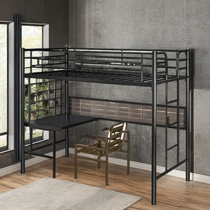 Diseño moderno Malasia Domica 2017 Loft Bed Marco de acero para uso en el hogar y el albergue Juego de muebles de dormitorio - Product Image 2