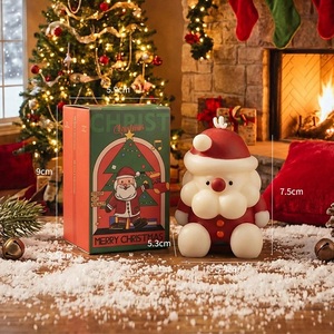 Festive Mini Christmas Scented <b>Candles</b> Aromatherapy Fragrance Wax <b>Candle</b> <b>Set</b> for Holiday Home Decor Party Gift - Product Image 4