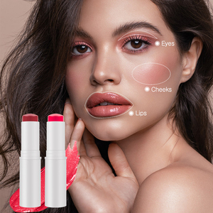 Stick de blush crème multi-usages 6 couleurs, blush modulable et estompable pour les joues, les lèvres et les yeux - Product Image 4