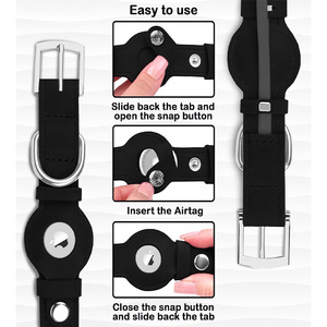 ปลอกคอสุนัขหนัง PU ปรับระดับได้ สไตล์หรูหรา พร้อมหัวเข็มขัดโลหะและห่วงรูปตัว D สำหรับฝึกสุนัข - Product Image 5