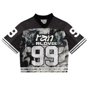 Micah Corporation Custom Sublimation Printed Polyester Mesh Unisex <b>Tracksuit</b> Streetwear Short Sleeve Breathable Design - Product Image 2