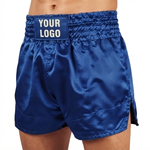 Pantalones Cortos de Artes Marciales Mixtas FIGHT BRO, Lavados, Elásticos, con Logotipo Frontal, Transpirables, de Secado Rápido, Ligeros, Duraderos, 100% Algodón, para Adultos - Product Image 4