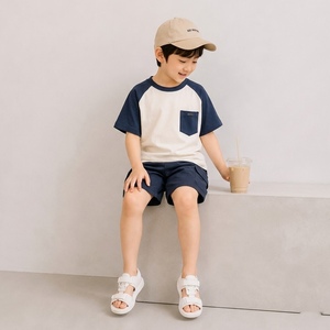 Shorts classiques pour garçons en coton kaki, 100% coton sergé, confortables, décontractés pour tous les jours - Product Image 6