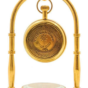 UNICORN HANDICRAFTS Horloge de bureau vintage en laiton avec boussole, mouvement mécanique, durable, portable, fonctionnant sur piles, style antique - Product Image 3