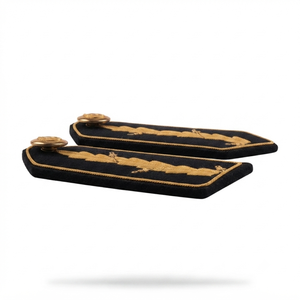 Nouvel Arrivage : Écussons de Col Brodés Feuille d'Or, Insignes de Grade Décoratifs en Fil Métallique pour Uniforme de Cérémonie - Product Image 3