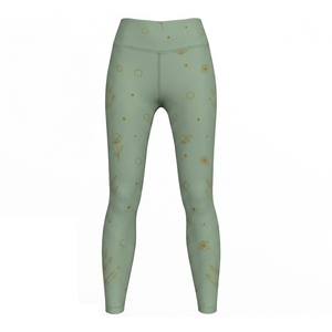 Leggings de compression pour femmes en gros, sur mesure, respirants, écologiques, séchage rapide, tissu nylon de haute qualité, service OEM - Product Image 6