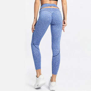 Leggings taille haute élastiques pour femme, effet push-up, sans coutures, extensibles dans quatre directions, imprimés, pour le fitness, la gym et le yoga - Product Image 3