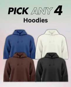 Sudadera con Capucha para Hombre, Corte Regular, 100% Algodón, Forro Polar, con Bolsillo, Transpirable, Ecológica, Informal, para Invierno - Product Image 1