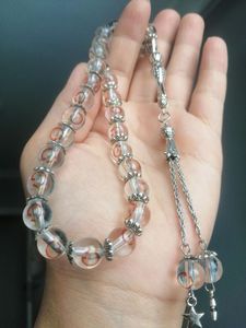 Tasbih Islámico de Resina de Lujo con Cuentas Redondas Hecho a Mano para la Oración Diaria y el Adoración - Product Image 1