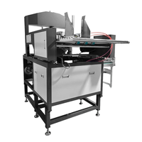Machine automatique de collage d'angles pour boîtes en carton rigide, petite machine de fabrication de boîtes cadeaux en carton ondulé