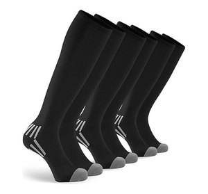 Calcetines Deportivos Negros hasta la Rodilla, Duraderos, Transpirables, Cómodos, Multideportivos, Fáciles de Limpiar, para Todas las Estaciones - Product Image 4