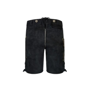 กางเกงหนังแท้สไตล์บาวาเรียนคุณภาพสูง ดีไซน์สั่งทำพิเศษ ผ้าแคนวาสระบายอากาศได้ดี สไตล์ไฮสตรีท ราคาประหยัด - Product Image 3