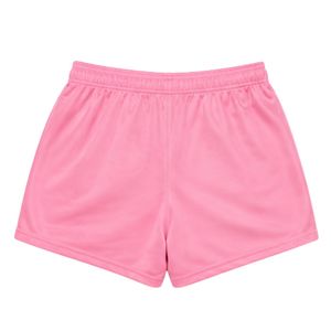 Shorts Deportivos Casuales para Mujer, Color Rosa con Franja Lateral Verde, Cómodos y Suaves, Estilo Deportivo, Ropa Deportiva de Moda - Product Image 2
