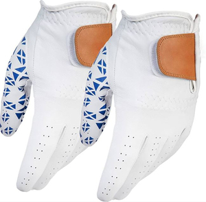 TERZO SPORTS - Dernier design - Personnalisez votre logo - Gants de golf - Matériel PU - Antidérapant - Confortable - Respirant - Fermeture à boucle - Product Image 5