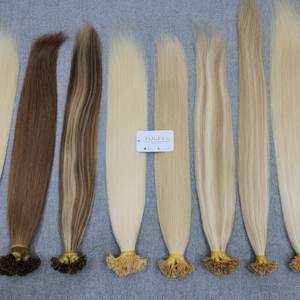 Extensions de cheveux naturels lisses Dream Hair, pointes plates, cheveux vierges vietnamiens, extensions à la kératine - Product Image 5