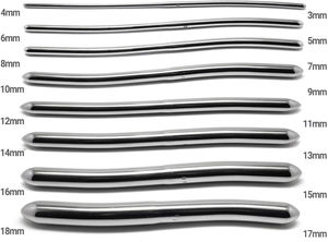 Set de Dilatadores Uretrales Curvos de 8 Piezas Hegar, Personalizados, Finos, Quirúrgicos Ginecológicos Manuales, con Certificación CE, de Mahfooz Instruments - Product Image 2